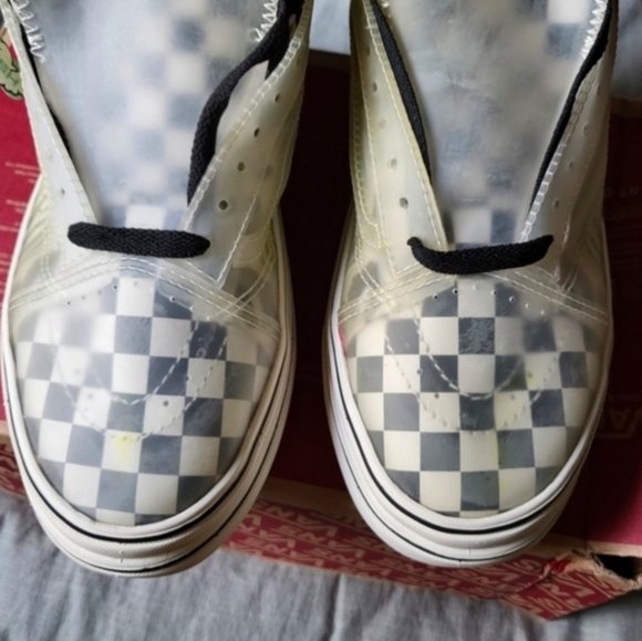 Vans Super Comfycush Sk8 Hi Platform Skool Women 9.5 Mixed Media 032026 - Picture 7 of 8